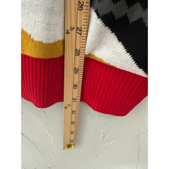 Tipsy Elves ALL IS PALM ALL IS BRIGHT LIGHT UP UGLY CHRISTMAS SWEATER - Picture 5 of 8